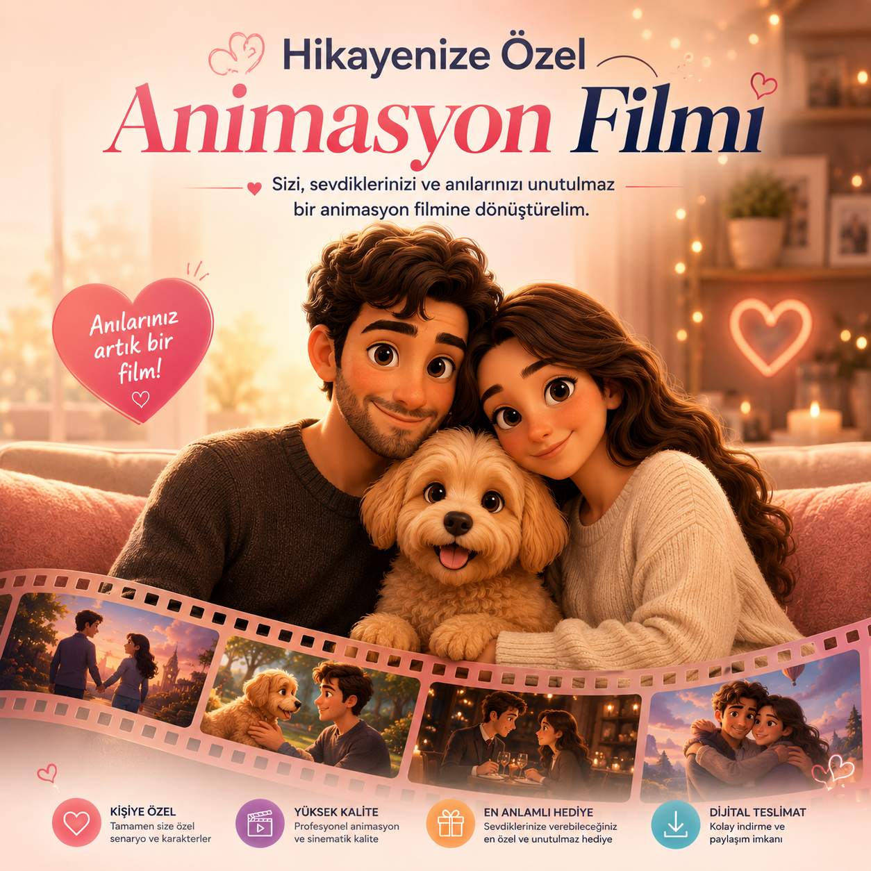 Hikayenize Özel Animasyon Filmi